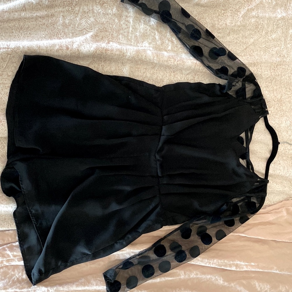 Little black romper